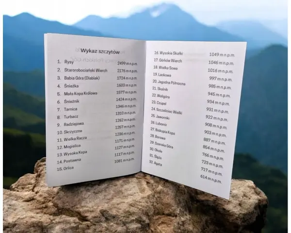 Gdzie kupić książeczkę korony gór polski? Sprawdzone miejsca i ceny