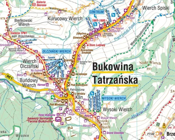 Ile km z Zakopanego do Bukowiny Tatrzańskiej? Sprawdź najkrótsze trasy